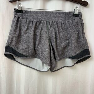 Lululemon Athletica Heathered Gray Athletic Shorts